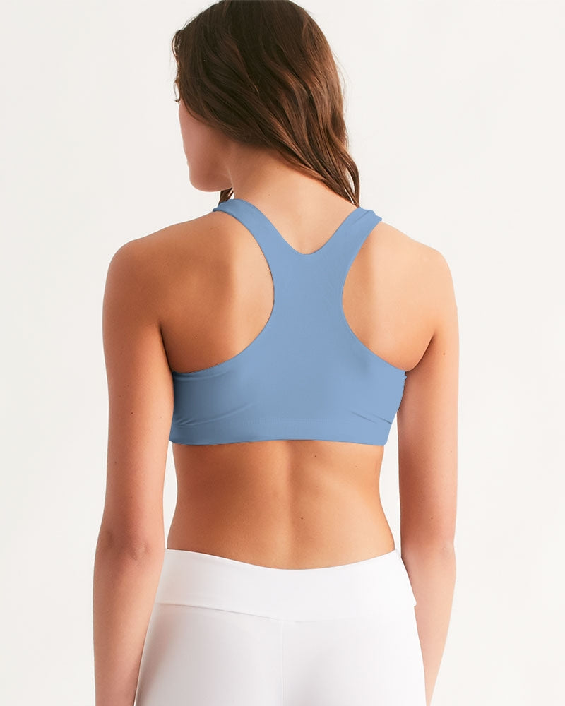 Sky 2 Women's All-Over Print Seamless Sports Bra