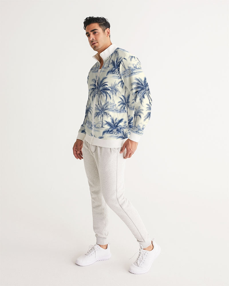 Uptop Men's All-Over Print Track Jacket