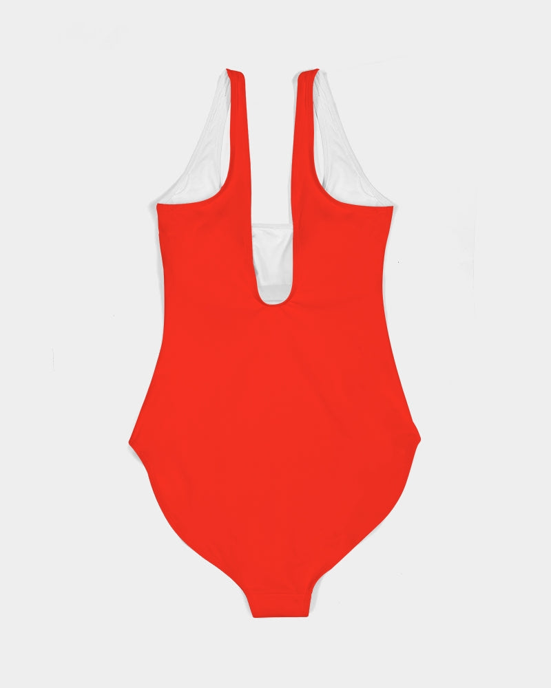 Throw The Tomato Women's All-Over Print One-Piece Swimsuit