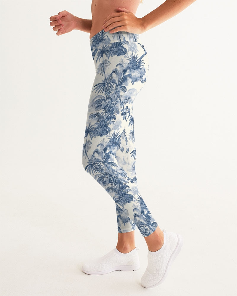 Shoulder Women's All-Over Print Yoga Pants